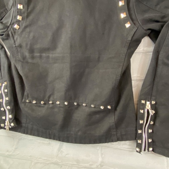 NWOT Tripp nyc Studded Moto Jacket - Picture 14 of 14